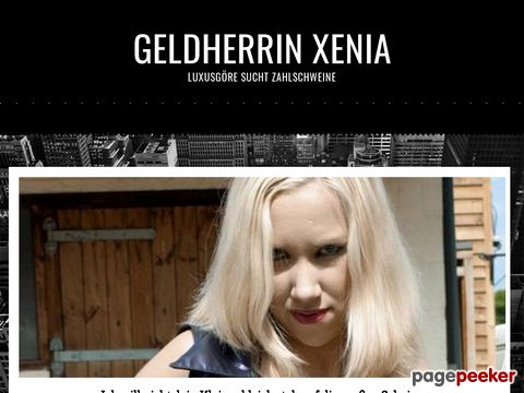 Geldherrin Xenia - Werde mein Eigentum