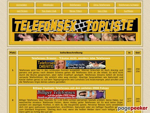 Details : Topliste Telefonsex Media